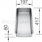 Blanco nerezová miska 227692