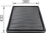 Blanco odkap plast šedo-černý 230734