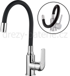 Kuchinox ELZA BKE 761D chrom/černá
