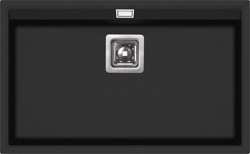 Aquastone DELTA 80 U čierna metalická