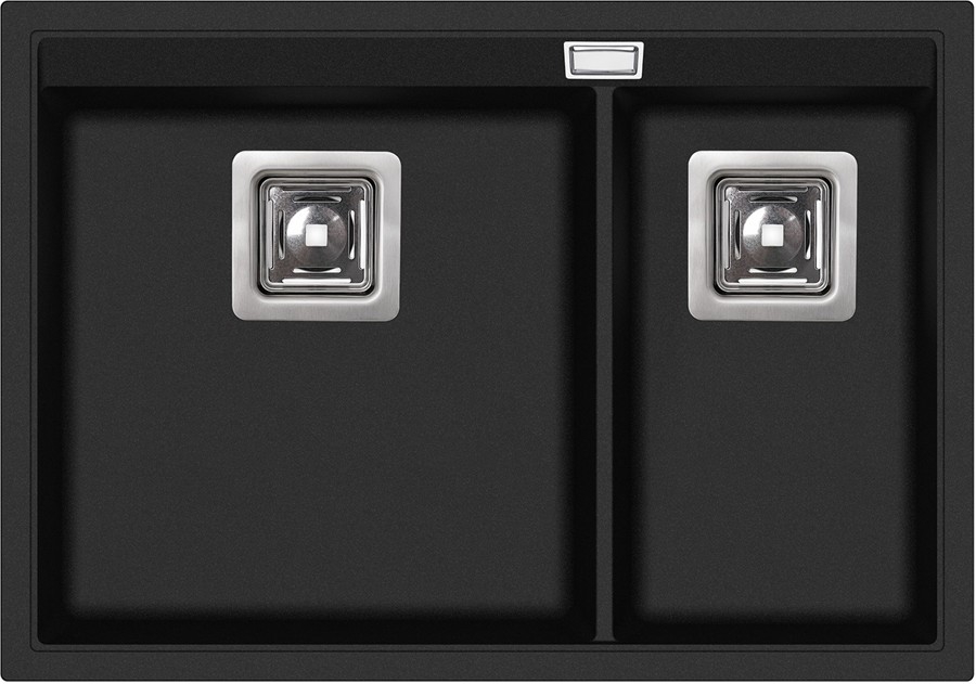 Aquastone DELTA 65 U čierna metalická